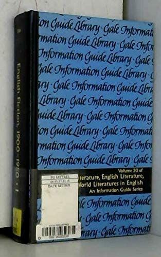 English Fiction, 1900-1950: General bibliography and individual authors, Aldington to Huxley