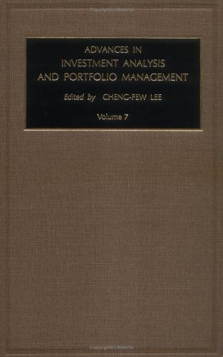 Advances in Investment Analysis and Portfolio Management