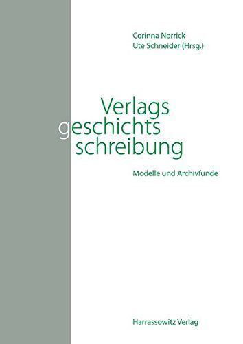 Verlagsgeschichtsschreibung