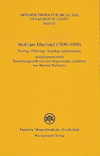 Wolfram Eberhard (1909-1989)