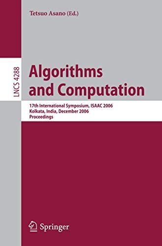 Algorithms and Computation