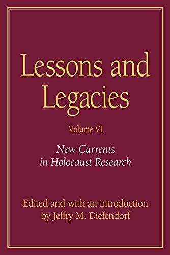 Lessons and Legacies VI