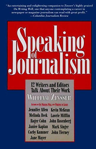 Speaking of Journalism