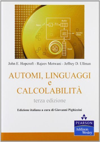 Automi, linguaggi e calcolabilità