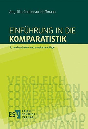 Einführung in die Komparatistik