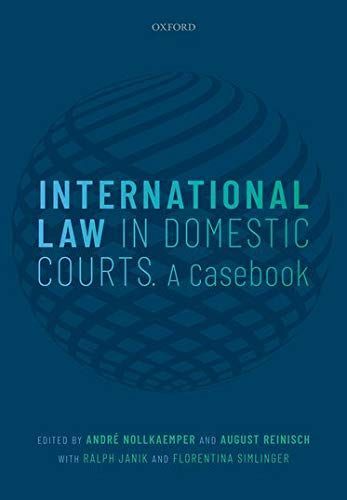 International Law in Domestic Courts