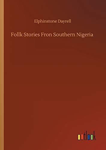 Follk Stories Fron Southern Nigeria