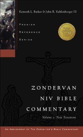 Zondervan NIV Bible Commentary: New Testament