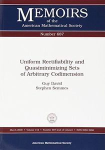 Uniform Rectifiability and Quasiminimizing Sets of Arbitrary Codimension
