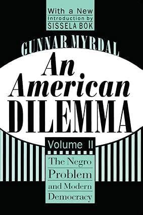 An American Dilemma, Volume 2