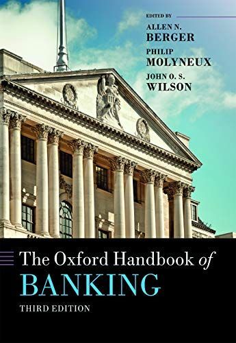 The Oxford Handbook of Banking