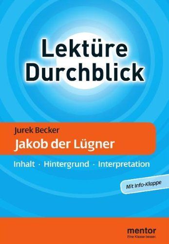 Jurek Becker, Jakob der Lügner