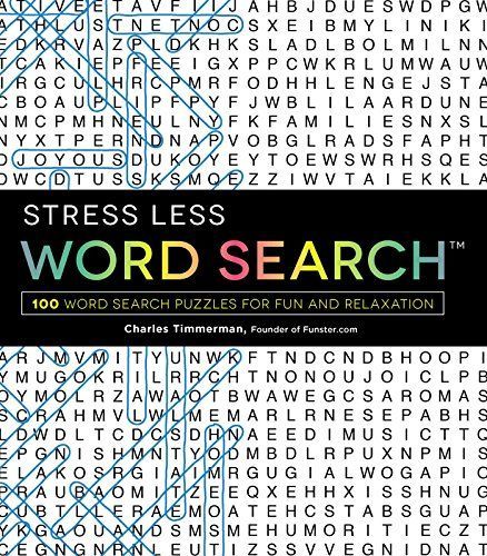 Stress Less Word Search