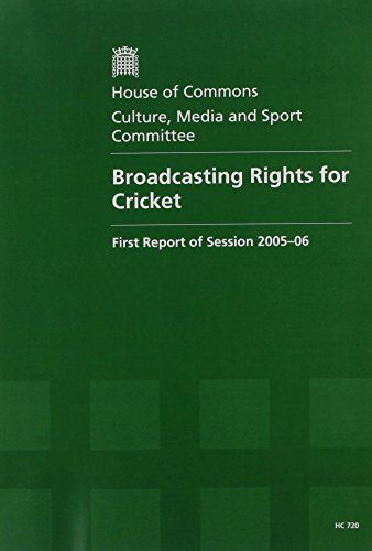 Broadcasting Rights for Cricket