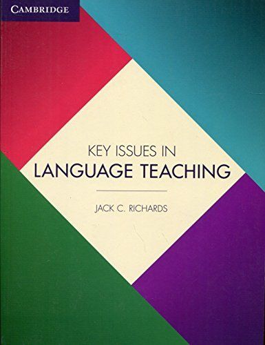 Key Issues in Language Teaching