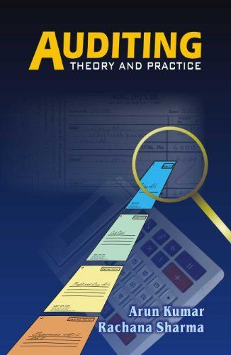 Auditing: Theory and Practice