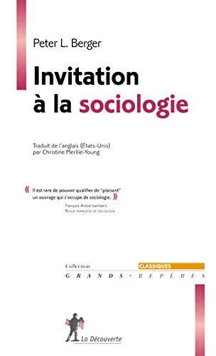 Invitation à la sociologie