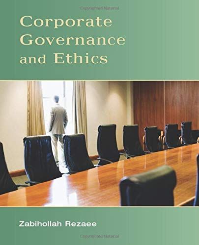 Corporate Governance and Ethics