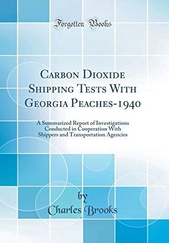 Carbon Dioxide Shipping Tests With Georgia Peaches-1940