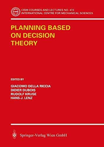 Planning Based on Decision Theory