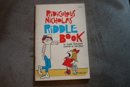 Ridiculous Nicholas Riddle Book
