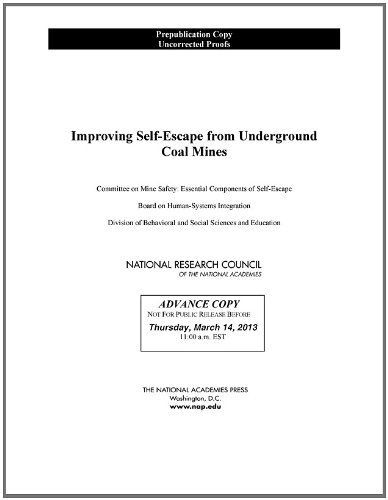 Improving Self-Escape from Underground Coal Mines