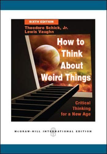 How to Think about Weird Things