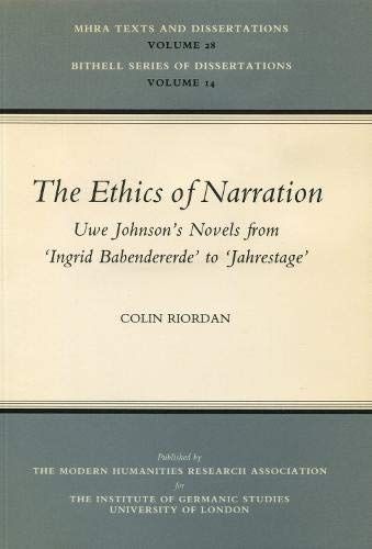 The Ethics of Narration