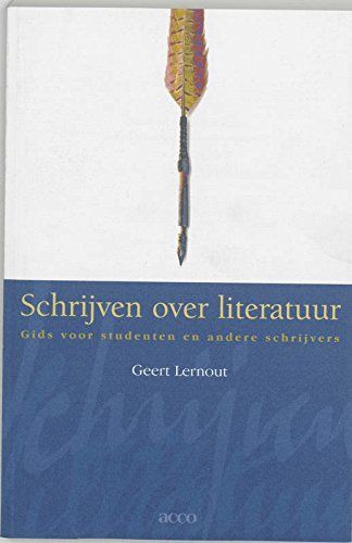 Schrijven over literatuur