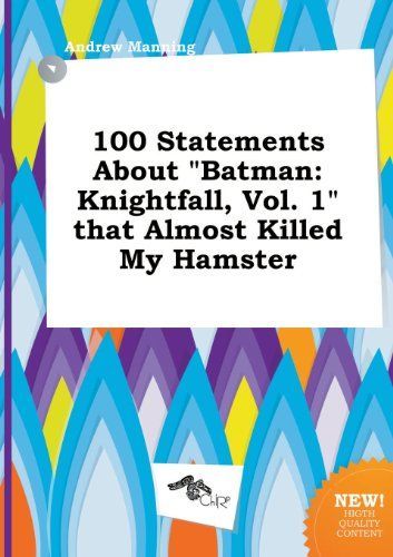 100 Statements about Batman