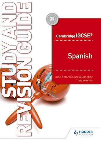 Cambridge Igcse(tm) Spanish Study and Revision Guide