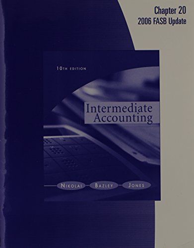 Intermediate Accounting