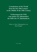 Constitutional Documents of the United Kingdom 1782-1835