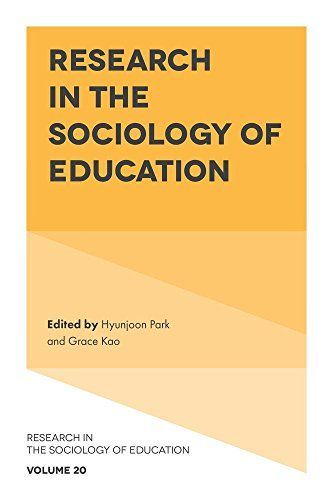 Research in the Sociology of Education