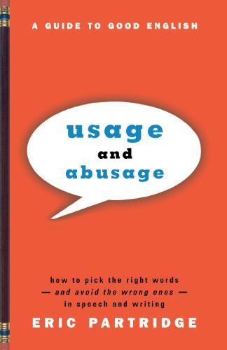 Usage and Abusage