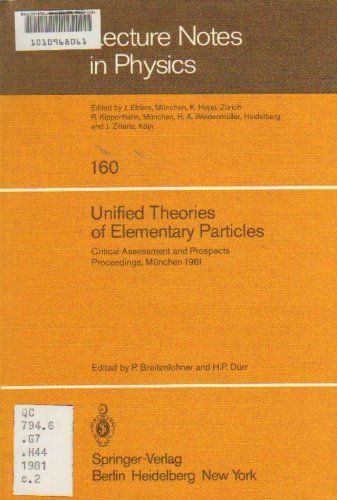 Unified Theories of Elementary Particles