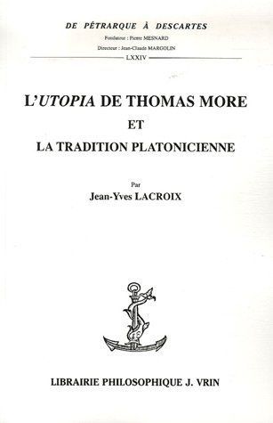 L'Utopia de Thomas More et la tradition platonicienne
