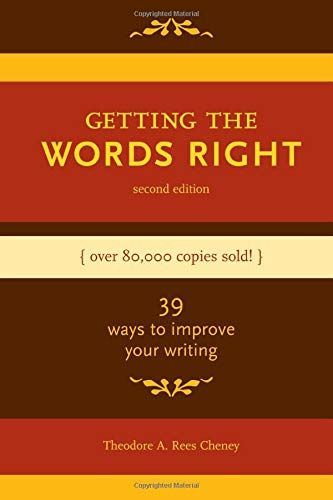 Getting the Words Right