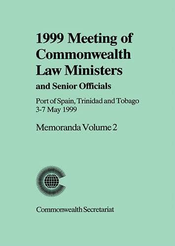 1999 Meeting of Commonwealth Law Ministers and Senior Officials