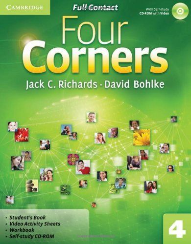 Four Corners Level 4 Full Contact with Self-study CD-ROM