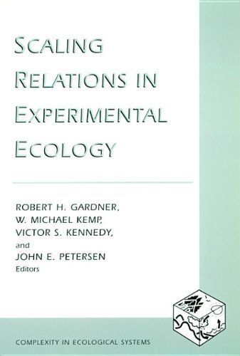 Scaling Relations in Experimental Ecology