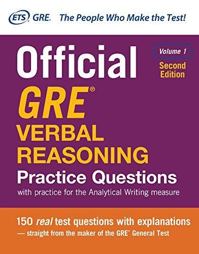 Official GRE Verbal Reasoning Practice Questions, Second Edition