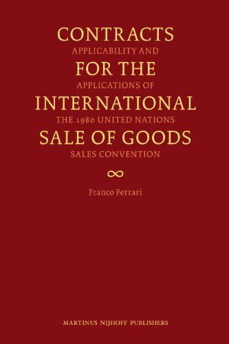 Contracts for the International Sale of Goods