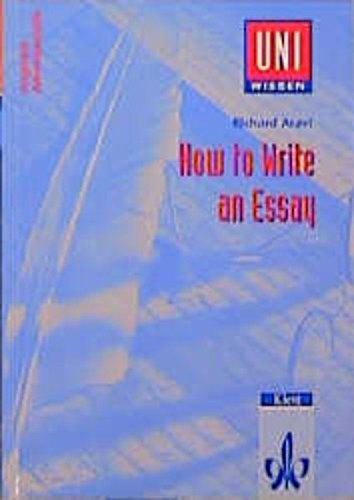 How to Write an Essay