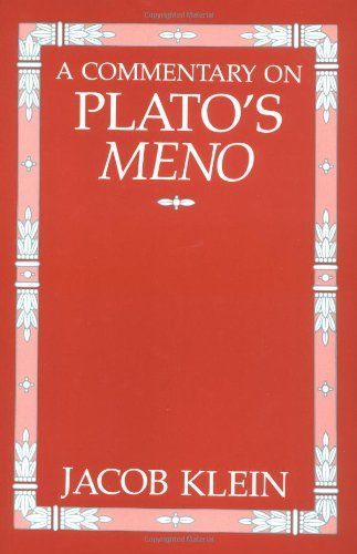 A Commentary on Plato's Meno