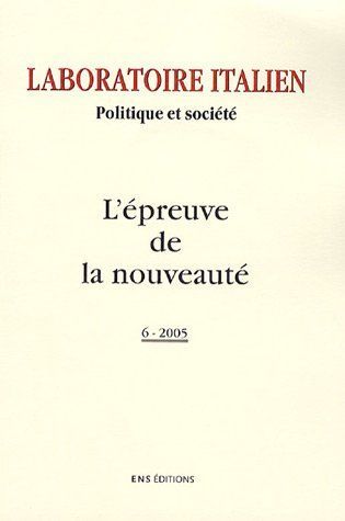 L'épreuve de la nouveauté