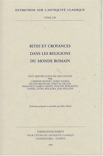 Rites et croyances dans les religions du monde romain