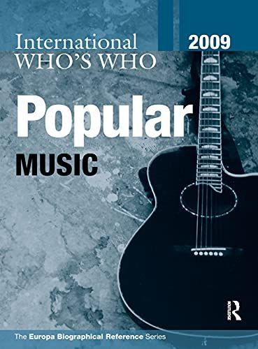 International Who's Who in Popular Music 2009