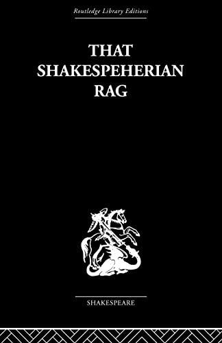 That Shakespeherian Rag