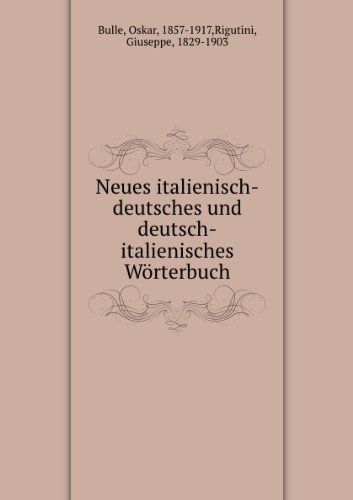 Neues italienisch-deutsches W?rterbuch